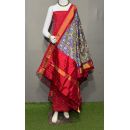 PSRGSDST5Y06FFCD05- Ikat Silk dupatta with Ikat sico top