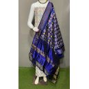 PSRGSDST5Y06FFCD09- Ikat Silk dupatta with Ikat sico top