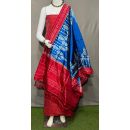 PSRGSDST5Y06FFCD14- Ikat Silk dupatta with Ikat sico top