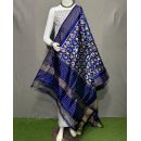 PSRGSDST5Y06FFCD33- Ikat Silk dupatta with Ikat sico top