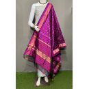 PSRGSDST5Y06FFCD34- Ikat Silk dupatta with Ikat sico top