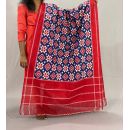 PSSIICDP5Y04IBDC08- Double Ikat cotton dupatta
