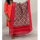 PSSIICDP5Y04IBDC12- Double Ikat cotton dupatta