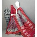 PALUIDSS5Y10BBCD07- Ikat silk saree