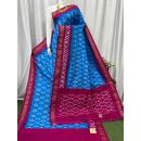 PASKILWS5Y10XEDC06- light weight Ikat silk saree