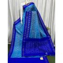 PASKILWS5Y10XEDC18- light weight Ikat silk saree