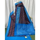 PASKILWS5Y10XEDC29- light weight Ikat silk saree