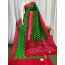 PASKILWS5Y10XEDC42- light weight Ikat silk saree