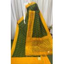 PASKILWS5Y10XEDC56- light weight Ikat silk saree