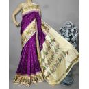 PGMRIDSS5Y09NSDD03- Ikat silk saree