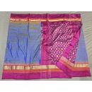 PGMRILWS5Y08XEDC24- light weight Ikat silk saree