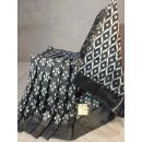 PGMRILWS5Y10SFCD12- light weight Ikat silk saree