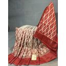 PGMRILWS5Y10SFCD16- light weight Ikat silk saree