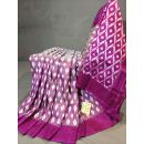 PGMRILWS5Y10SFCD22- light weight Ikat silk saree