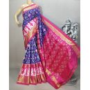 PRIHIDSS5Y09NDDC10- Ikat silk saree