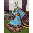 PSRGIDSS5Y09BBCD09- Ikat silk saree