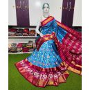 PSRGIDSS5Y09BBCD16- Ikat silk saree