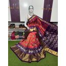 PSRGIDSS5Y09BBCD26- Ikat silk saree