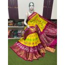 PSRGIDSS5Y09BBCD55- Ikat silk saree