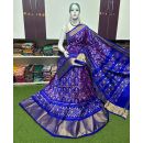PSRGIDSS5Y09BBCD58- Ikat silk saree