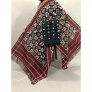 PSSIC2PS5Y10ZFCD24- Double ikat cotton salwar set