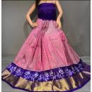 PSSIFSLG5Y10SZDC01- Free Size Ikat Silk Lehenga
