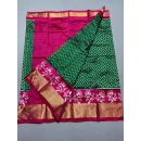 PSSIFSLG5Y10SZDC03- Free Size Ikat Silk Lehenga