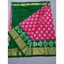 PSSIFSLG5Y10SZDC36- Free Size Ikat Silk Lehenga