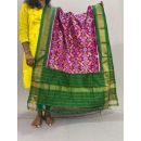 PSSIISDP5Y09ECCD54- Ikat Silk dupatta