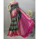 PURRKBIP5Y09DECD09- Kanchi border Ikat silk saree