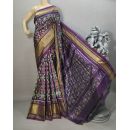 PURRKBIP5Y09DECD30- Kanchi border Ikat silk saree