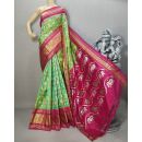 PURRKBIP5Y09DECD35- Kanchi border Ikat silk saree