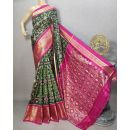 PURRKBIP5Y09DECD36- Kanchi border Ikat silk saree