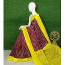 PUSNIDSS5Y09NDCC15- Ikat silk saree