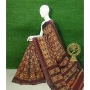 PUSNIDSS5Y09NDCC16- Ikat silk saree