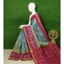 PUSNIDSS5Y09NDCC20- Ikat silk saree