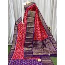 PASKKBRS5Y12FSDC12- Kanchi border Ikat silk saree
