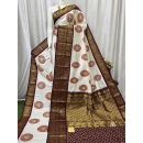 PASKKBRS5Y12FSDC18- Kanchi border Ikat silk saree