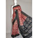 PDLSIDSS5Y12TSCD07- Ikat silk saree