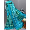 PDLSIDSS5Y12TSCD15- Ikat silk saree