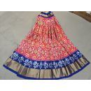 PGMRFSLG5Y18SZCD01- Free Size Ikat Silk Lehenga