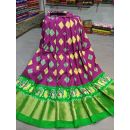 PGMRFSLG5Y18SZCD02- Free Size Ikat Silk Lehenga