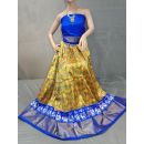 PGMRFSLG5Y18SZCD06- Free Size Ikat Silk Lehenga