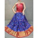 PGMRFSLG5Y18SZCD22- Free Size Ikat Silk Lehenga