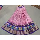 PGMRFSLG5Y18SZCD24- Free Size Ikat Silk Lehenga