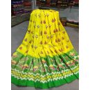 PGMRFSLG5Y18SZCD30- Free Size Ikat Silk Lehenga