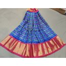 PGMRFSLG5Y18SZCD33- Free Size Ikat Silk Lehenga