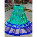 PGMRFSLG5Y18SZCD37- Free Size Ikat Silk Lehenga