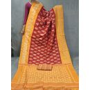 PGMRICTS5Y12INCD52- Ikat cotton saree
