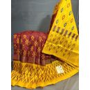 PGMRILWS5Y12XEDC03- light weight Ikat silk saree